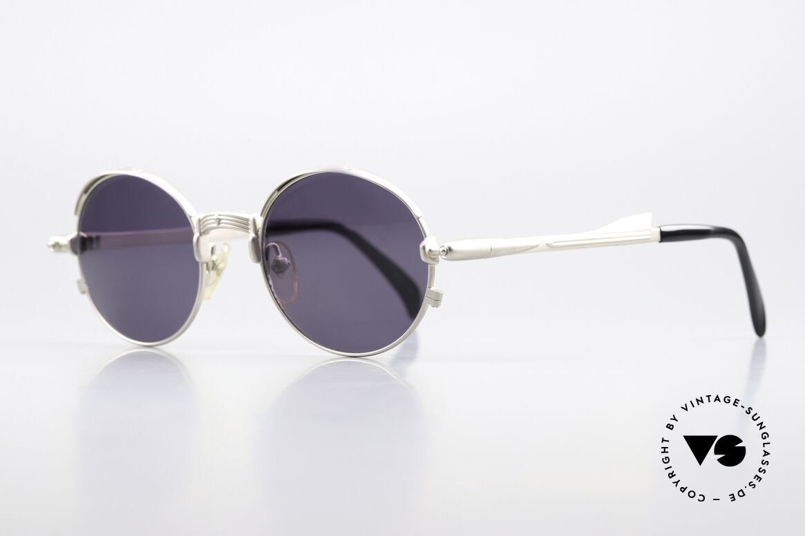 Jean Paul Gaultier 56-4175 Ultra Rare Sunglasses 1997, called as 'industrial design' or 'steampunk sunglasses', Made for Men and Women