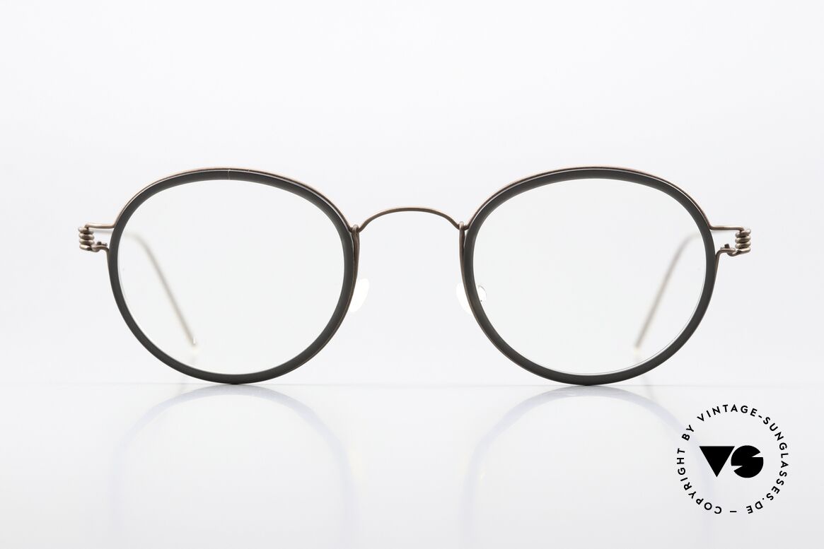 Lindberg Lex 47 Air Titan Rim Designer Frame Matt Bronze, unisex eyeglasses; with frame color U12: matt bronze, Made for Men and Women