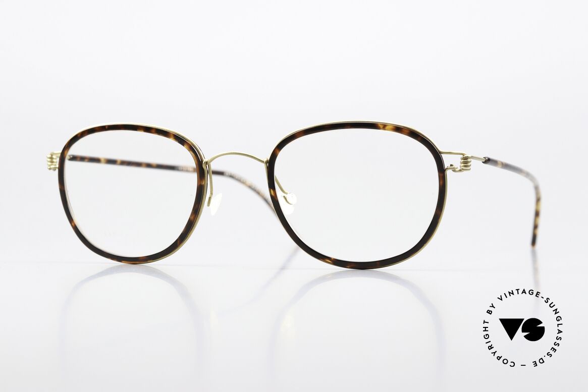 Lindberg Max 48 Air Titan Rim Titan Frame Acetate Cover, women's and men's glasses by LINDBERG Air Titanium, Made for Men and Women