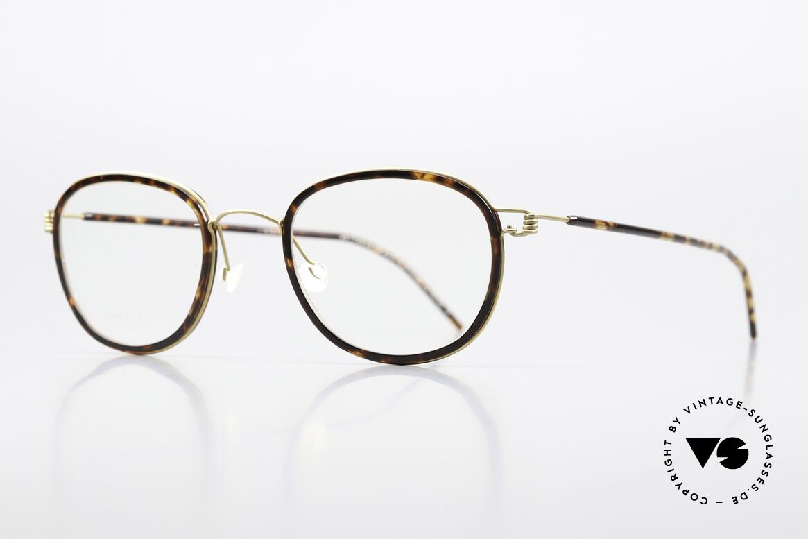 Lindberg Max 48 Air Titan Rim Titan Frame Acetate Cover, striking refined Air Titanium frame with Acetate cover, Made for Men and Women