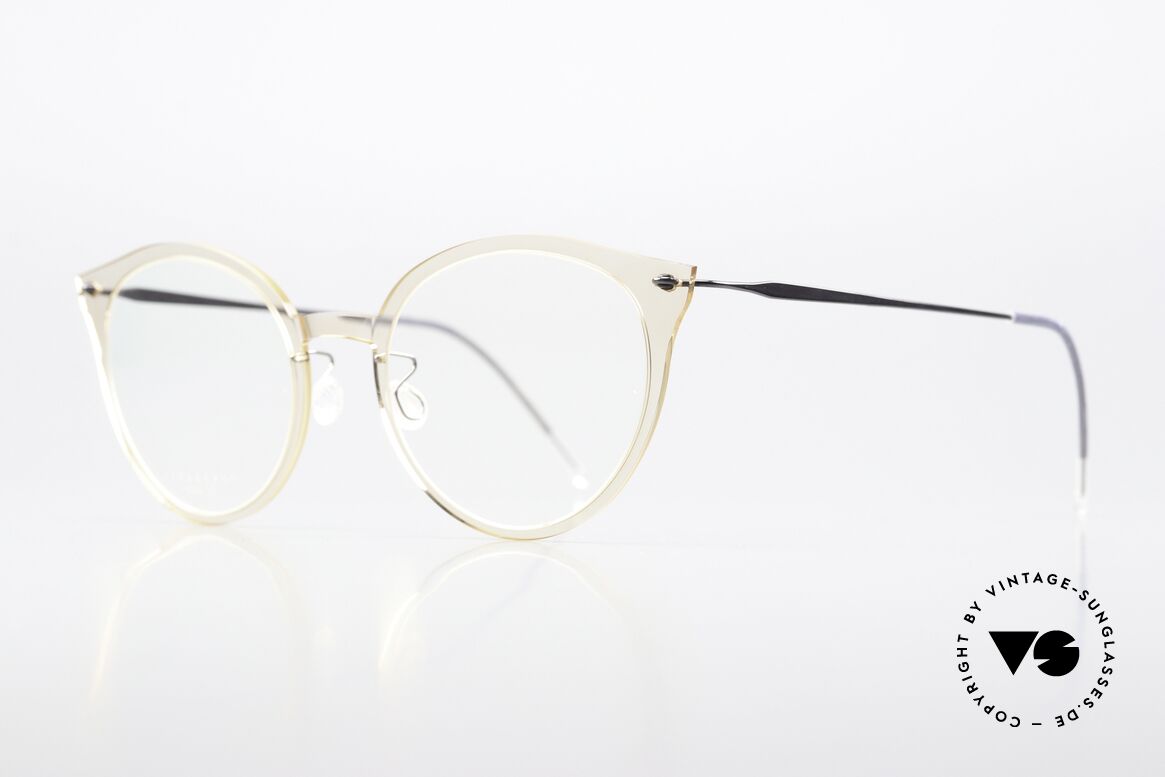 Lindberg 6548 NOW Ladies Specs Cateye Style, high quality composite material & titanium temples, Made for Women