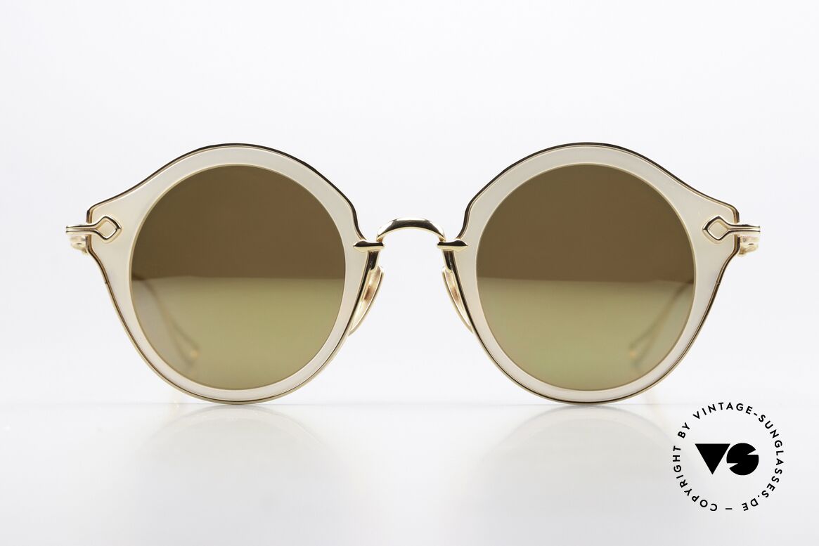 Chrome Hearts Bella Hadid White Pearl Gold Mirrored, the exact model from the 2018 advertising campaign, Made for Women