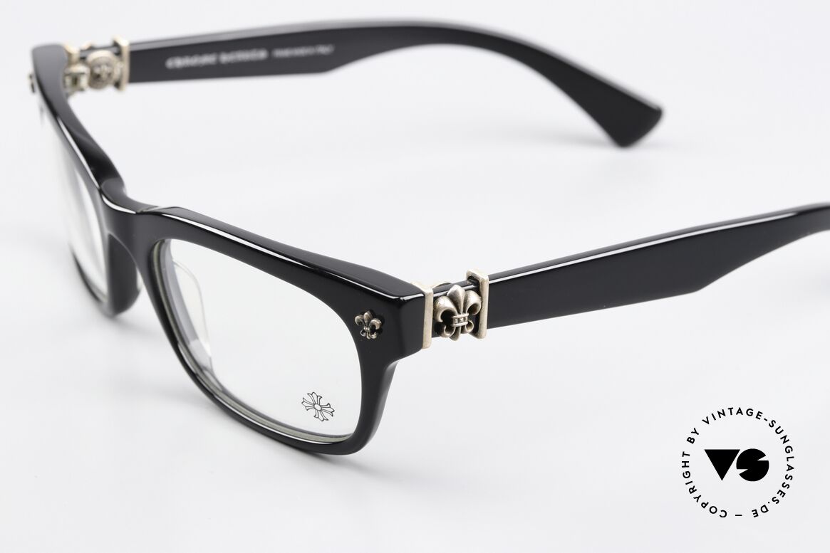 Chrome Hearts Gittin Any 52 Rockstar Specs 52mm Size, hence with 'made in Italy' imprint; collector's item, Made for Men
