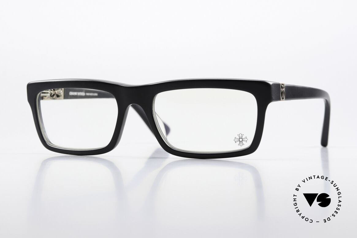 Chrome Hearts Penetranus Rockstar Glasses Matt Black, Chrome Hearts men's eyeglasses; PENETRANUS, Made for Men