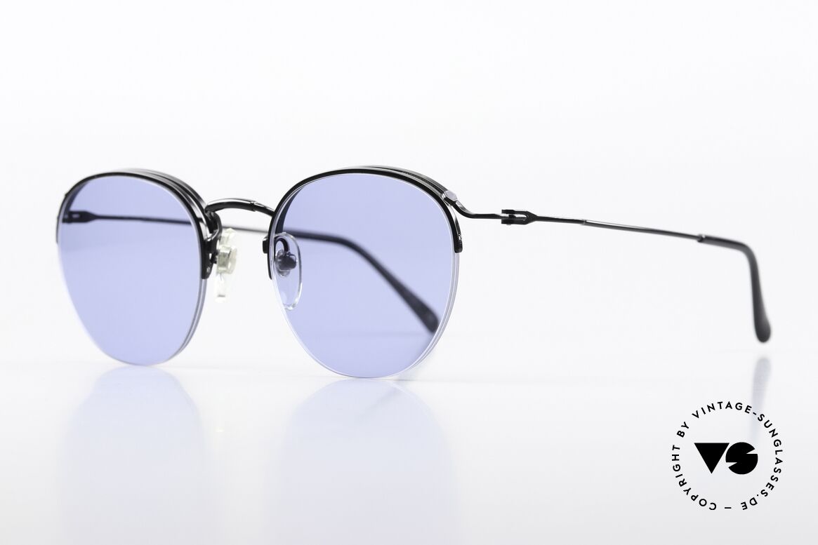 Jean Paul Gaultier 55-1172 Semi Rimless Panto Frame, interesting (semi rimless) frame construction, Made for Men and Women