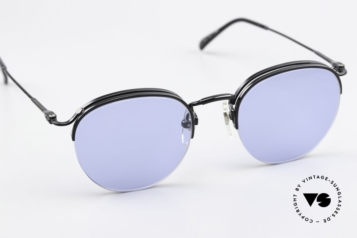 Jean Paul Gaultier 55-1172 Semi Rimless Panto Frame, unworn (like all our rare JPG designer glasses), Made for Men and Women