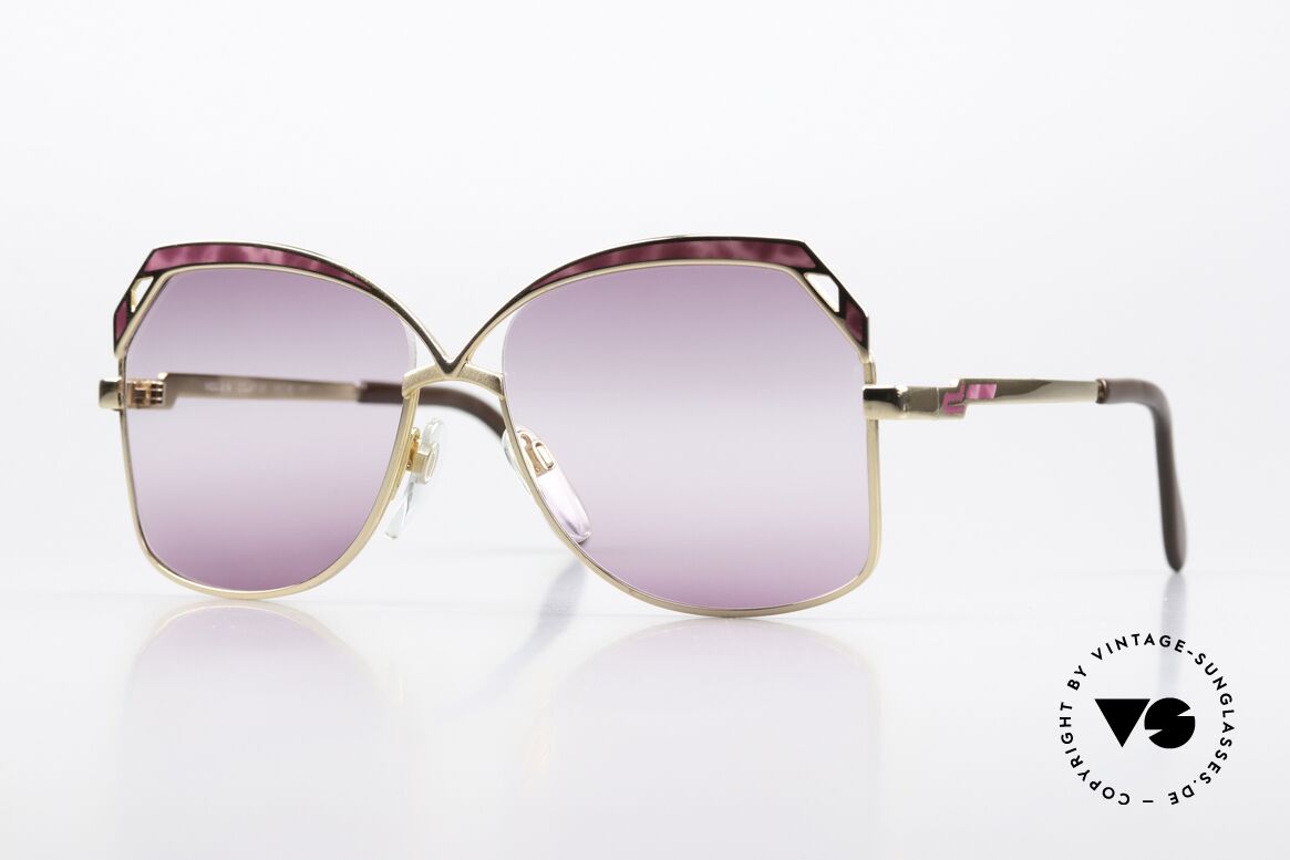 Cazal 219 True 80's Ladies Sunglasses, rare vintage designer sunglasses by the brand CaZal, Made for Women