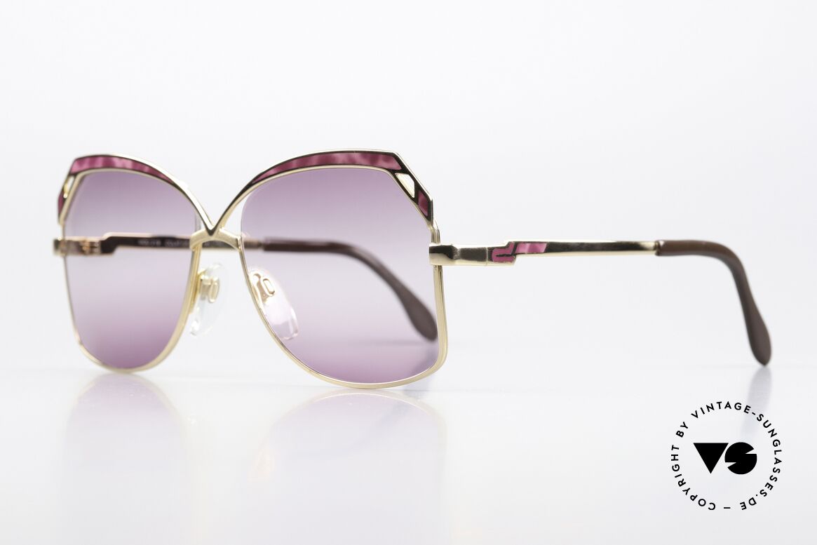 Cazal 219 True 80's Ladies Sunglasses, still with the old Cazal-logo (a true collector's item), Made for Women