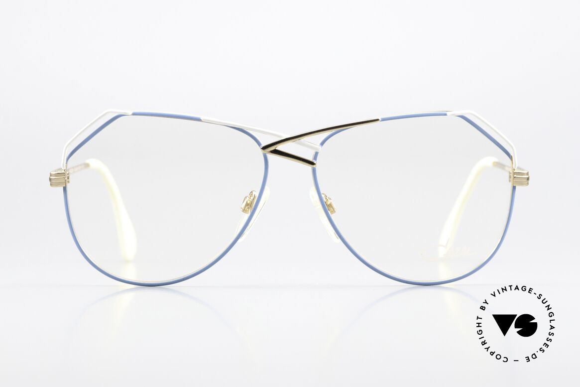 Cazal 229 Women's Specs 80's Large, with artistic tangled bridge ('W.Germany' quality), Made for Women