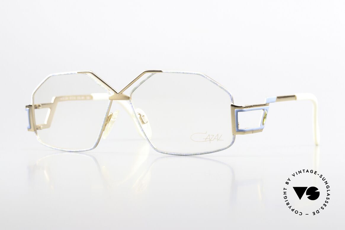 Cazal 234 Old School HipHop Frame, extraordinary Cazal glasses from the 1980's/1990's, Made for Women