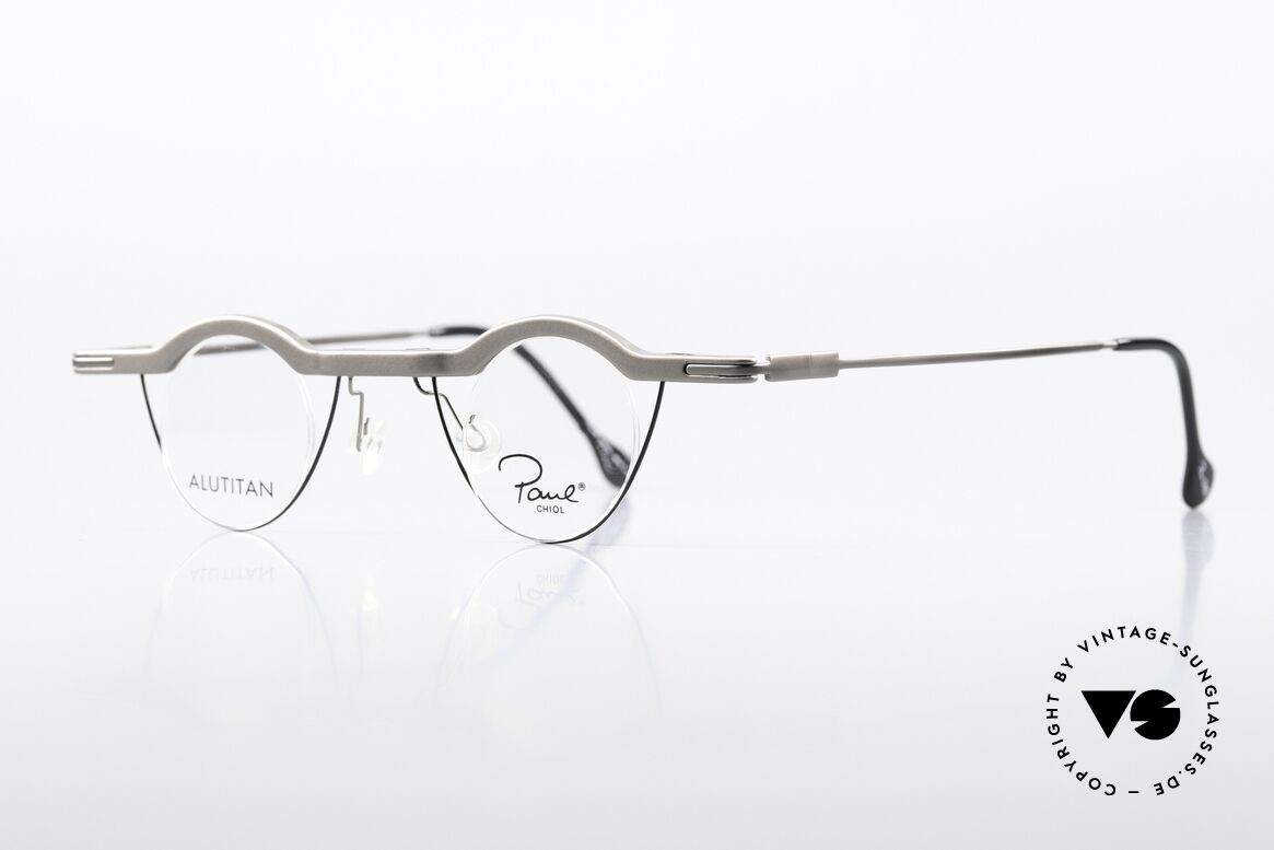 Paul Chiol 2019 Bauhaus Eyeglasses Titanium, filigree and cleverly devised design; simply chichi, Made for Men and Women