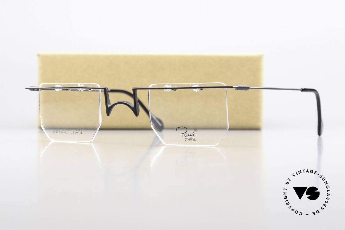 Paul Chiol 2021 Architects Frame Square, the frame can be glazed as desired (even varifocal), Made for Men and Women