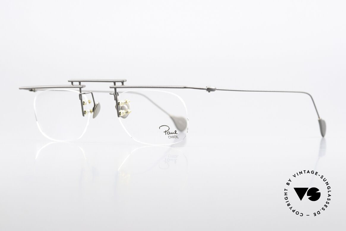 Paul Chiol 09 Square Architects Frame, square metal frame in Bauhaus style (art & craft), Made for Men and Women