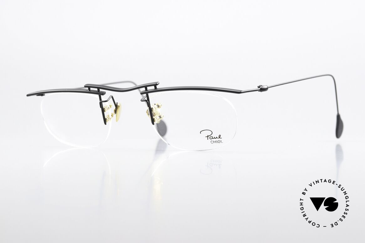 Paul Chiol 10 Art And Craft Eyeglasses, insider vintage glasses by Paul Chiol, aka Initial, Made for Men and Women