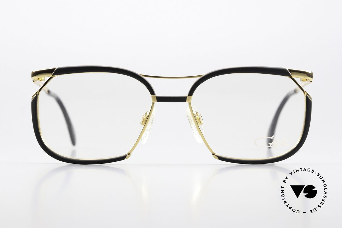 Cazal 243 Cari Zalloni Creation 90's, very elegant frame coloring (black/gold) - just noble!, Made for Women