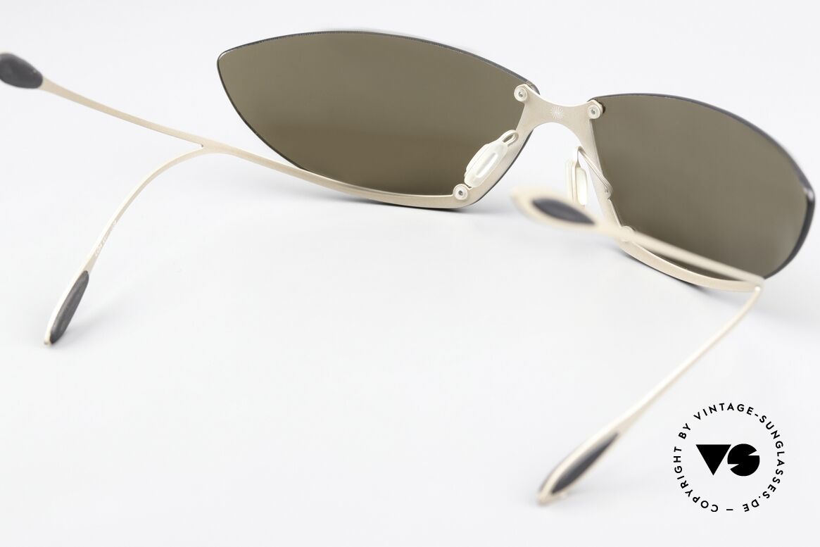 Parasite Loa Matrix Sunglasses Morpheus, experimental / avant-garde sunglasses; eye-catcher, Made for Men and Women