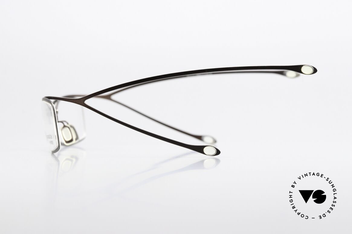 Parasite Siame Long Avantgarde Glasses Sci-Fi, characteristic double temples = 'STEREO' system, Made for Men and Women