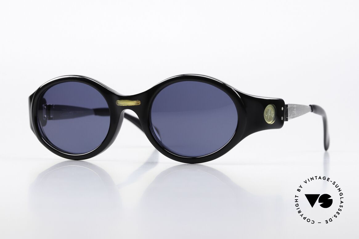 Jean Paul Gaultier 56-2272 Steampunk Designer Shades, rare vintage Jean Paul Gaultier sunglasses from 1995, Made for Men and Women