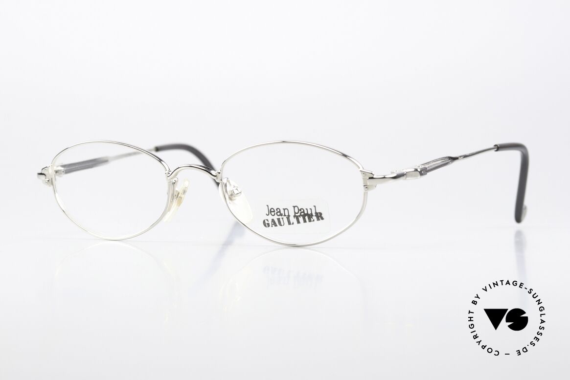 Jean Paul Gaultier 55-8110 Like Belly Gaultier 57-7201, oval vintage eyeglass-frame by Jean Paul GAULTIER, Made for Men and Women