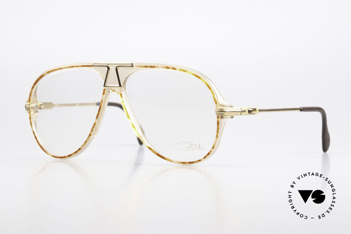 Cazal 622 Designer Specs From 1984, legendary aviator-shape interpreted by CAri ZALloni, Made for Men