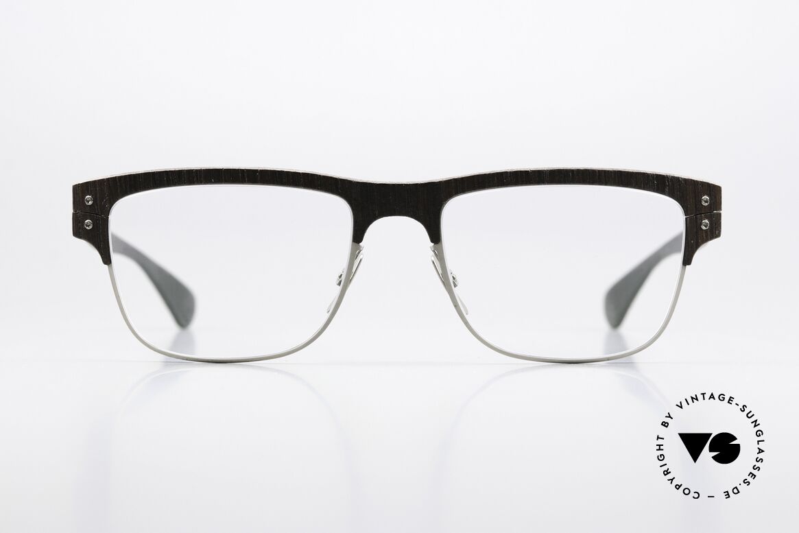 Lucas de Stael Nemus 14 Made From Natural Products, a pair of natural designer glasses; handmade in France, Made for Men