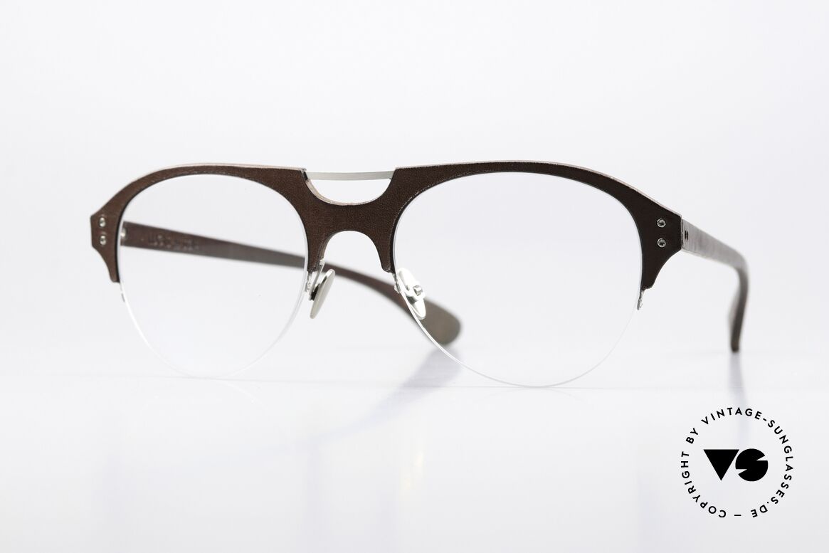 Lucas de Stael Minotaure Thin 16 Genuine Cow Leather Cover, LUCAS de STAËL, Minotaure Nylor MTN16, size 51/20, Made for Men and Women