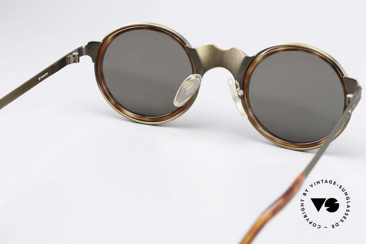 Jean Paul Gaultier 56-3272 Ultra Rare Round 90's Shades, never worn, NOS (like all our rare vintage sunglasses), Made for Men and Women