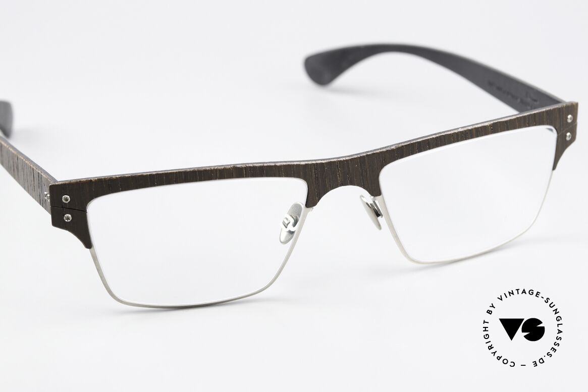 Lucas de Stael Nemus 15 Smoked Oak Black Cow Leather, from 2016 but unworn (delivered in a case by de Staël), Made for Men