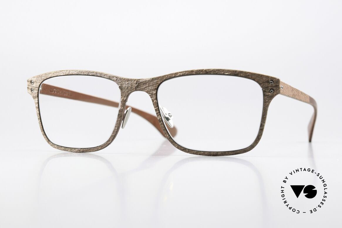 Lucas de Stael Stratus Thin 02 Copper Granite Brown Leather, LUCAS de STAËL, Stratus Thin 02, size 51/20, col. 08, Made for Men