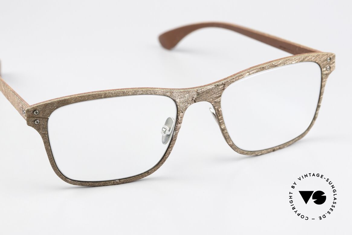 Lucas de Stael Stratus Thin 02 Copper Granite Brown Leather, from 2017 but unworn (delivered in a case by de Staël), Made for Men