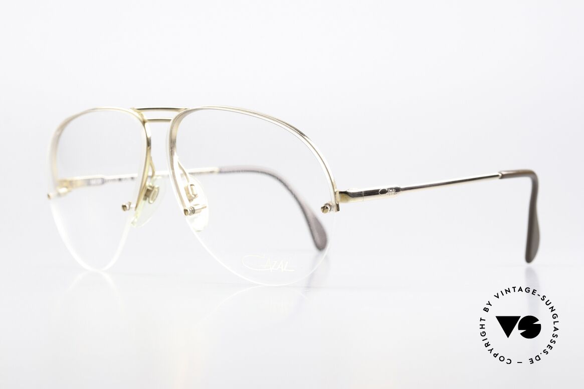 Cazal 715 Men's 80's Designer Glasses, extraordinary frame construction (drill glasses), Made for Men