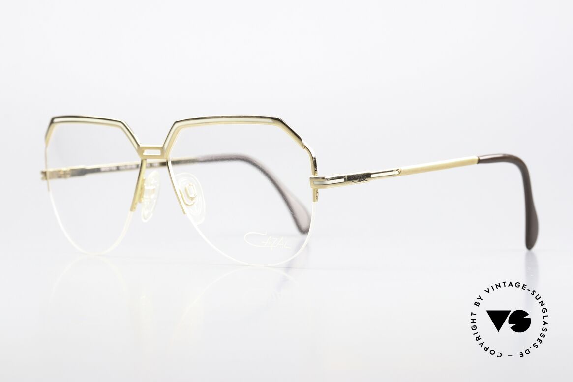 Cazal 732 80's West Germany Glasses, designed by the 'style guru' Cari Zalloni (CaZal), Made for Men