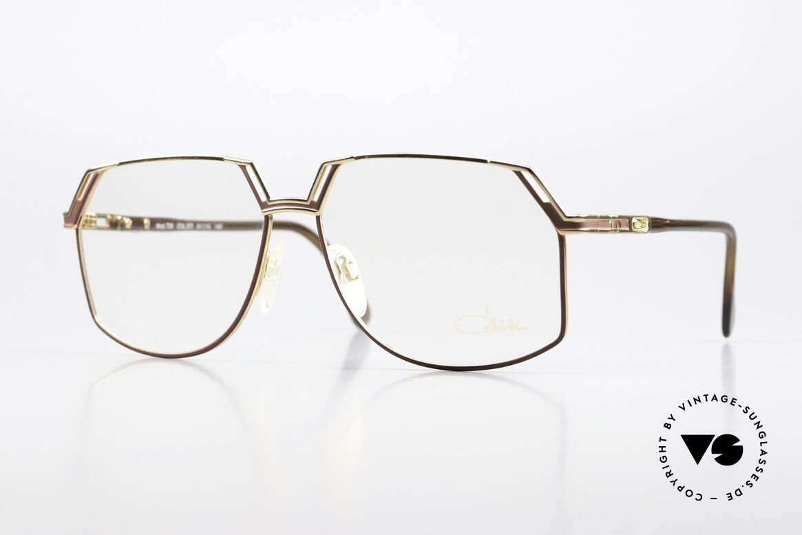 Cazal 738 True Vintage Eyeglasses, distinctive CAZAL men's eyeglasses; frame W. Germany, Made for Men