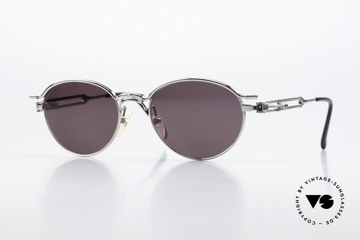 Jean Paul Gaultier 56-4172 Unisex Designer Shades 1992, rare vintage sunglasses by Jean P. Gaultier from 1992, Made for Men and Women