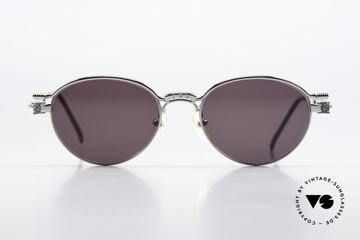 Jean Paul Gaultier 56-4172 Unisex Designer Shades 1992, unisex designer frame with 'J.P.G.' logo on the bridge, Made for Men and Women