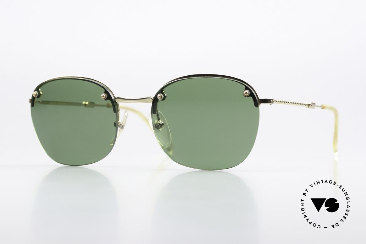 Jean Paul Gaultier 58-0171 Foldable Sunglasses 90's, Jean Paul Gaultier vintage sunglasses from 1995, Made for Men and Women