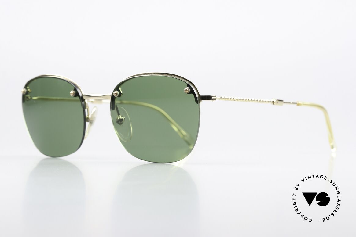 Jean Paul Gaultier 58-0171 Foldable Sunglasses 90's, true designer frame, top quality, 100% UV protect., Made for Men and Women
