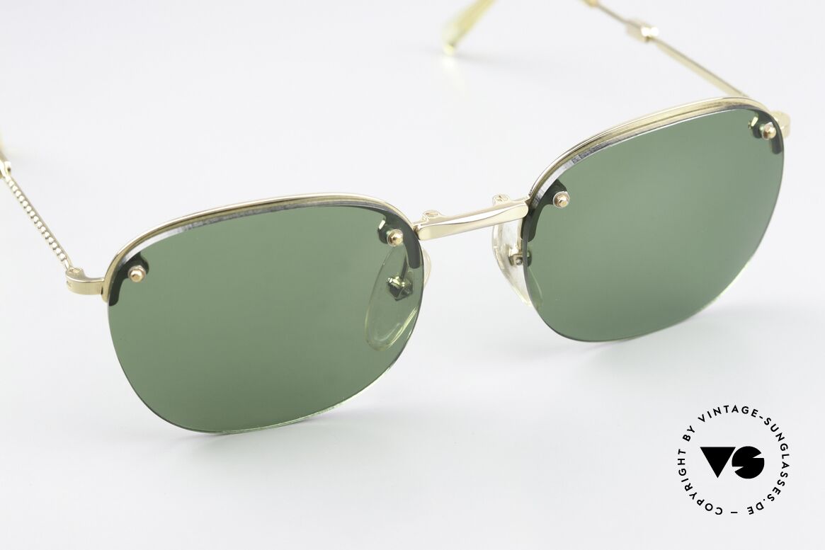 Jean Paul Gaultier 58-0171 Foldable Sunglasses 90's, never worn (like all our rare vintage sunglasses), Made for Men and Women