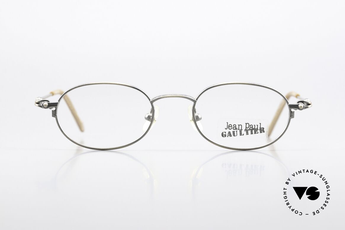 Jean Paul Gaultier 55-0012 Vintage Frame With Clip On, Size: medium, Made for Men and Women