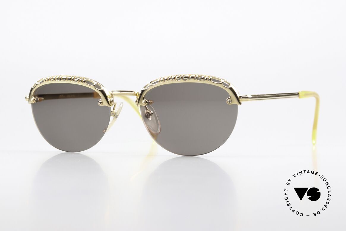 Jean Paul Gaultier 56-3175 Opulent Sunglasses Ladies, opulent Jean Paul Gaultier sunglasses from 1999, Made for Women