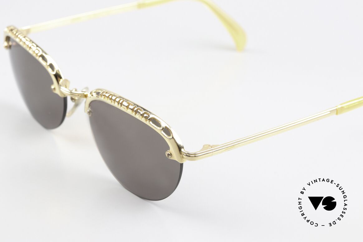 Jean Paul Gaultier 56-3175 Opulent Sunglasses Ladies, a very special designer piece & rare eye-catcher!, Made for Women