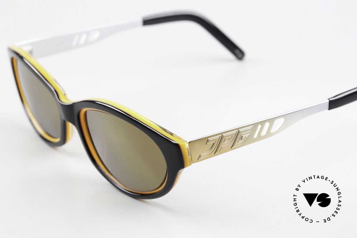 Jean Paul Gaultier 58-7204 Gold Mirrored Shades 1999, perfect fit and very pleasant to wear; truly unique!, Made for Men and Women