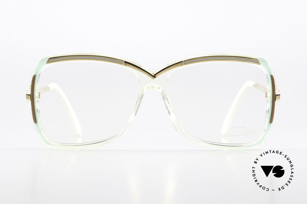 Cazal 177 1980's Glasses Eye-Catcher, a unique old designer piece and a true eye-catcher, Made for Women