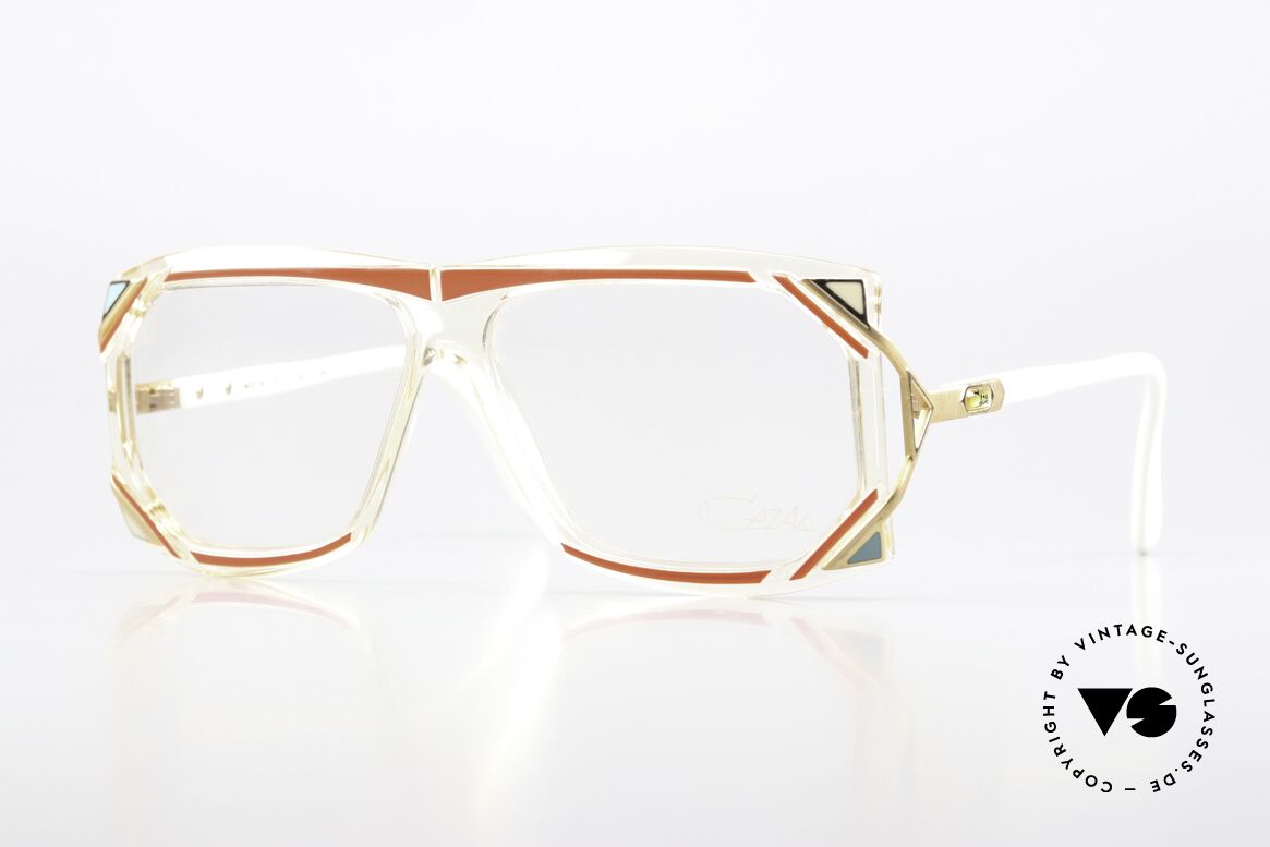 Cazal 184 West Germany 1984-1986, square vintage 1980's designer eyeglasses by CAZAL, Made for Men and Women