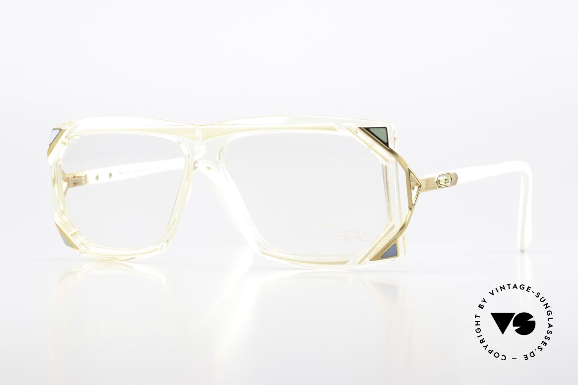 Cazal 184 Original 80's Hip Hop Frame, square vintage 1980's designer eyeglasses by CAZAL, Made for Men and Women