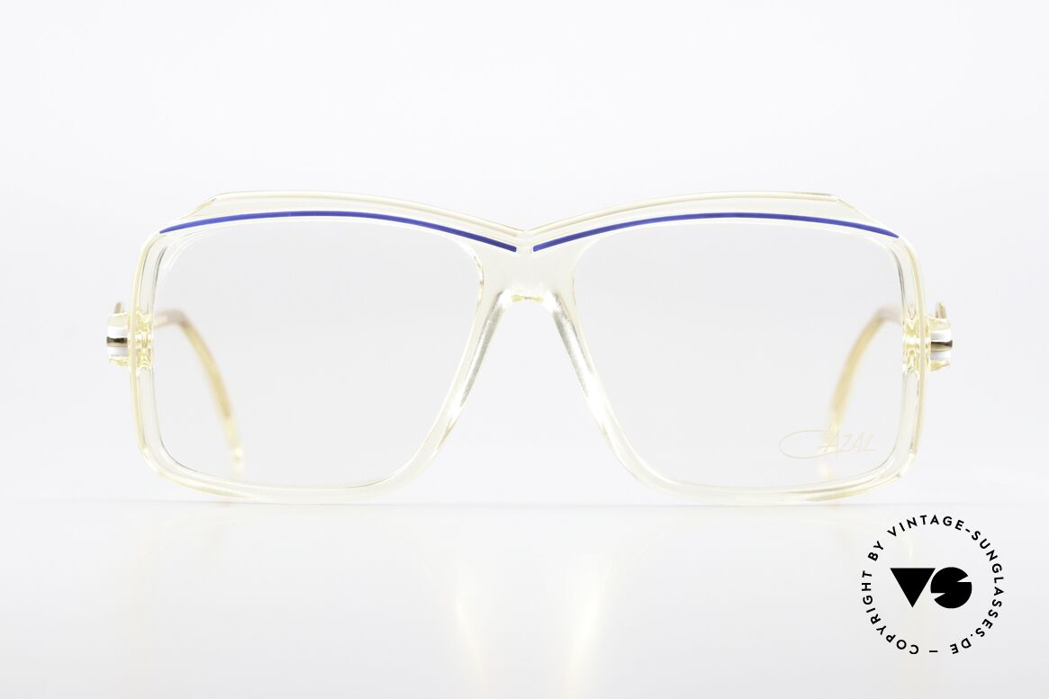 Cazal 164 West Germany Frame 1984, big frame, characteristical temples (HipHop style), Made for Men and Women