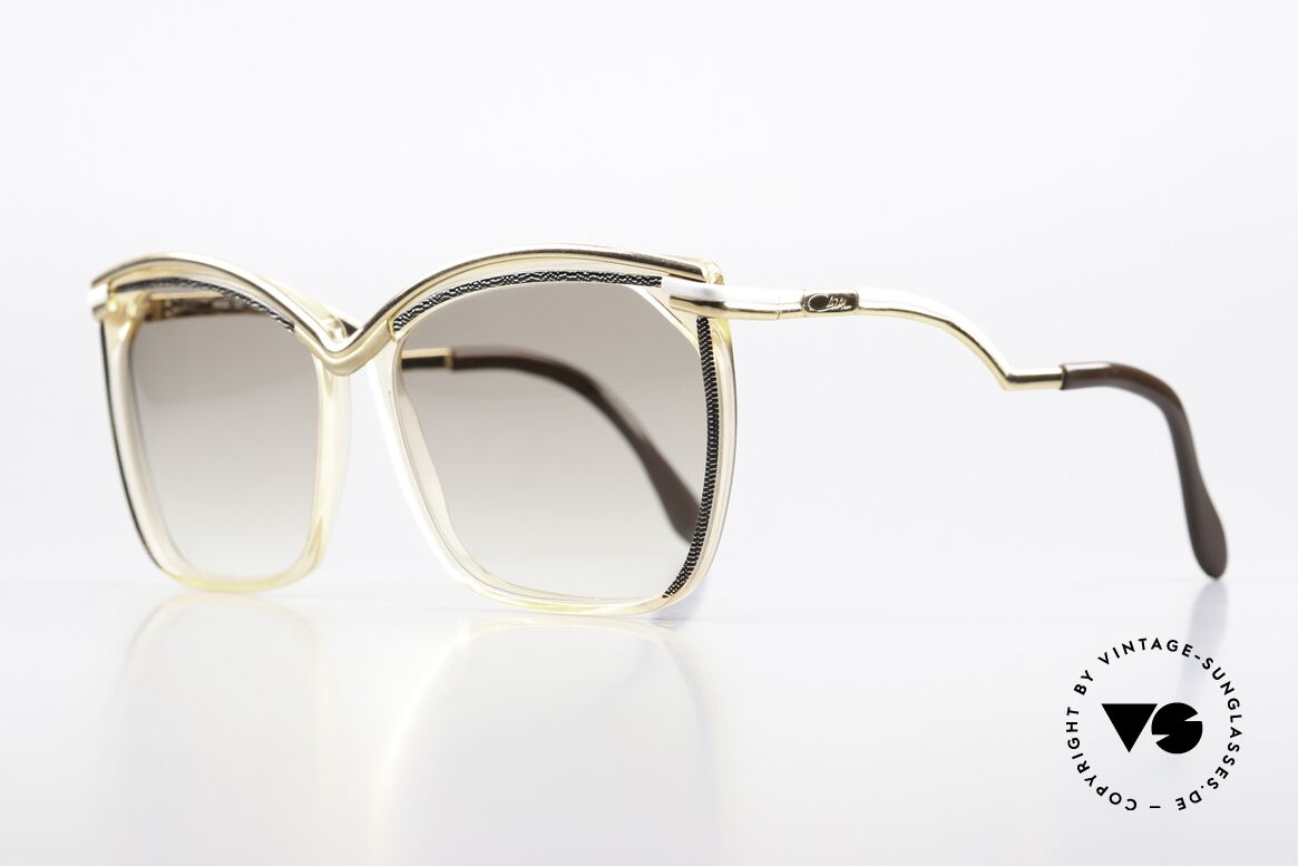 Cazal 157 Great Old 80s Ladies Glasses, a glamorous, 45 years old, ORIGINAL by Cazal, Made for Women