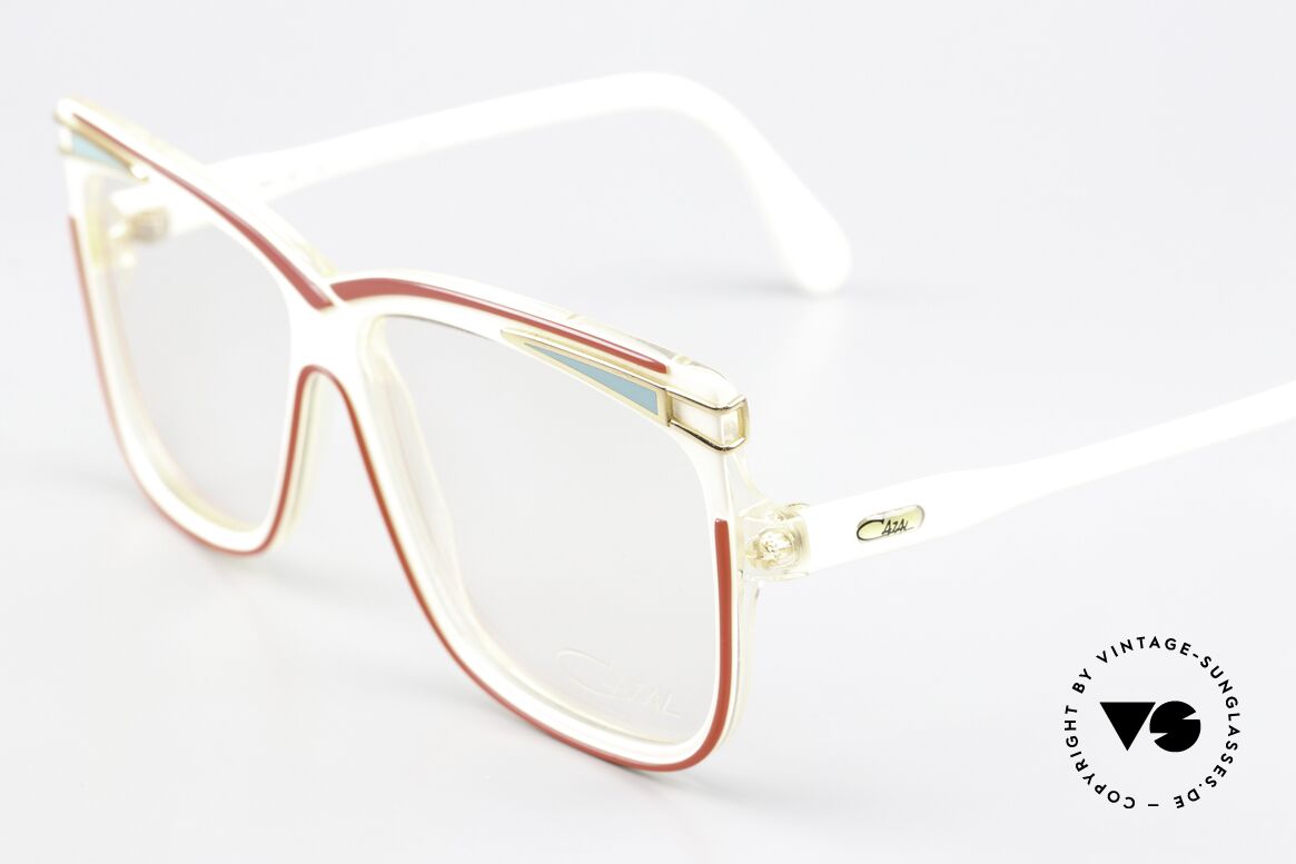 Cazal 168 1980's Glasses Eye-Catcher, never worn, like all our vintage Cazal 80's eyeglasses, Made for Women