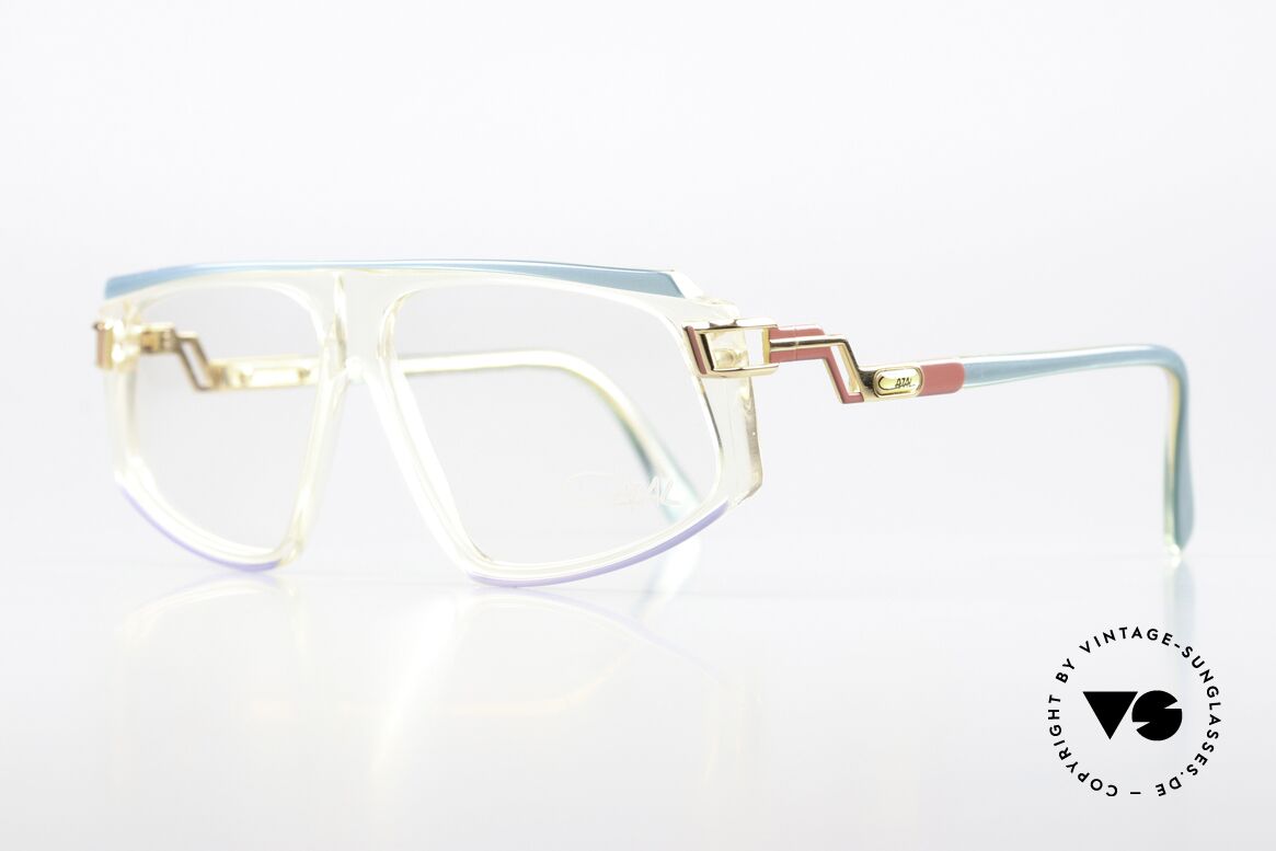 Cazal 170 West Germany 80's Eyewear, remarkable temples and coloring; truly vintage!, Made for Women