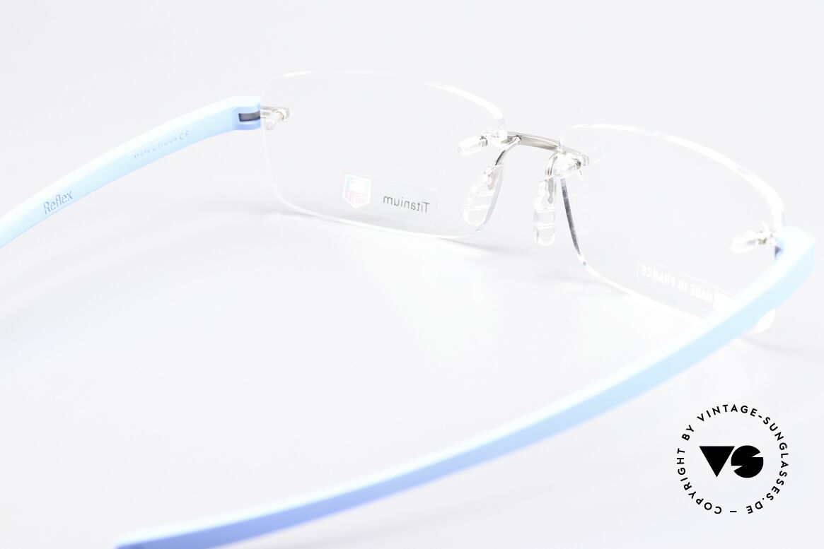 Tag Heuer 3942 Reflex Rimless Titanium Frame, Size: extra large, Made for Men